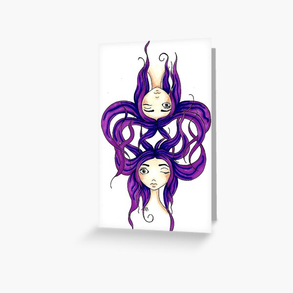 Gemini Greeting Card