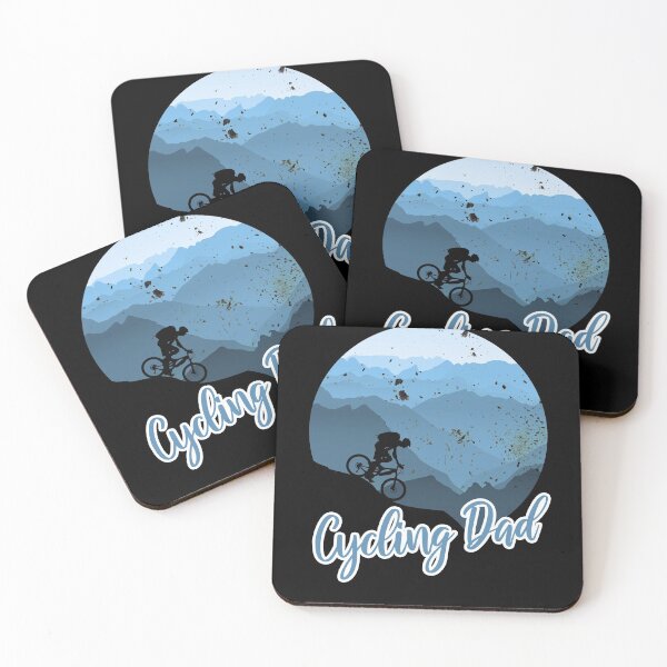Item preview, Cycling Dad! Outdoor Bike Downhill Trail Mountains E-Bike designed and sold by VollNiceDesign.