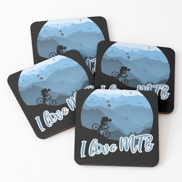 Item preview, I love MTB! Outdoor Bike Downhill Trail Mountains E-Bike designed and sold by VollNiceDesign.