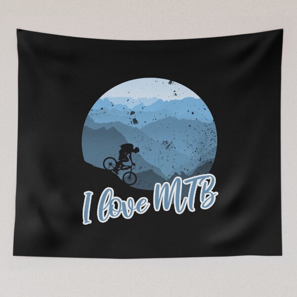 Item preview, I love MTB! Outdoor Bike Downhill Trail Mountains E-Bike designed and sold by VollNiceDesign.