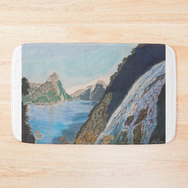 Item preview, Bowen Falls in Milford Sound, New Zealand designed and sold by AntonL18.