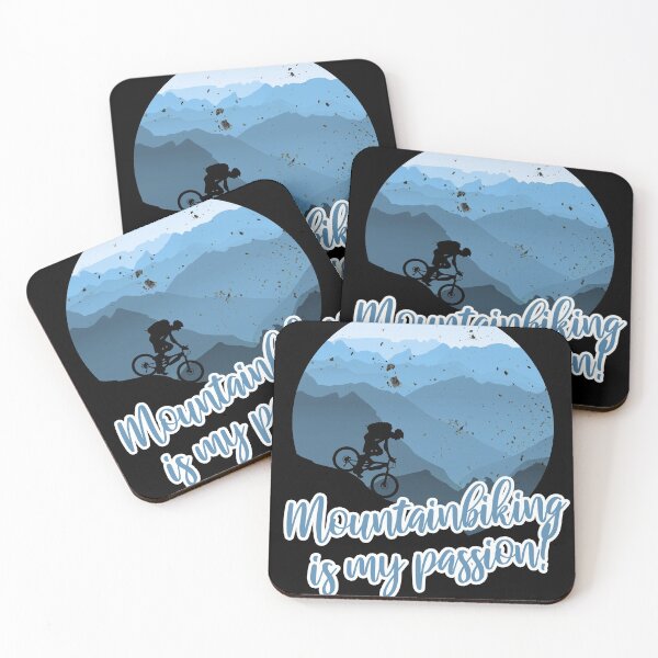 Item preview, Mountain biking is my passion! Outdoor Bike Downhill Trail Mountains E-Bike designed and sold by VollNiceDesign.