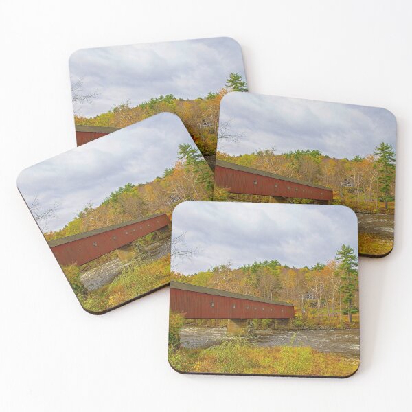 Item preview, USA. Connecticut. West Cornwall Covered Bridge. designed and sold by vadim19.