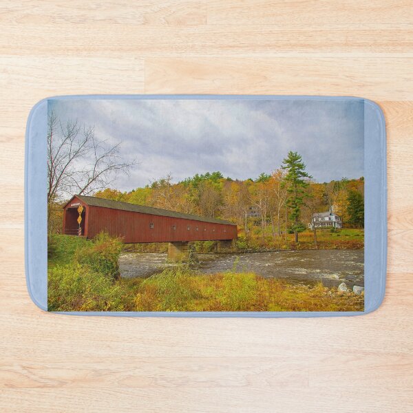 Item preview, USA. Connecticut. West Cornwall Covered Bridge. designed and sold by vadim19.