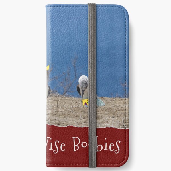 Three Wise Boobies iPhone Wallet