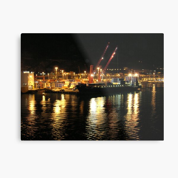 Salerno harbour Metal Print