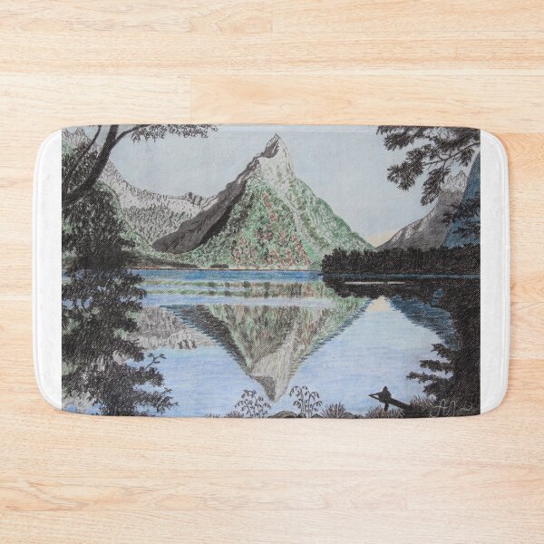 Item preview, Serenity of Milford Sound, New Zealand designed and sold by AntonL18.