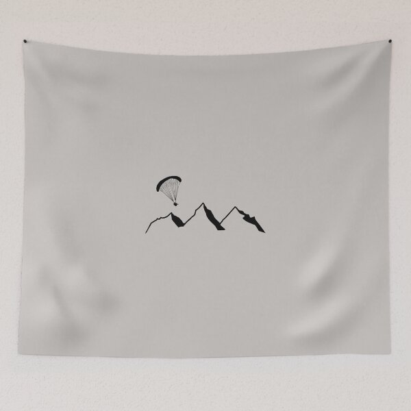 Item preview, Paragliding! Paraglider parachute flying designed and sold by VollNiceDesign.