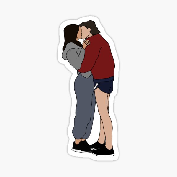Casey and Izzie Sticker