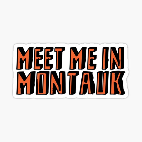 Item preview, Meet Me In Montauk designed and sold by InsomniACK.