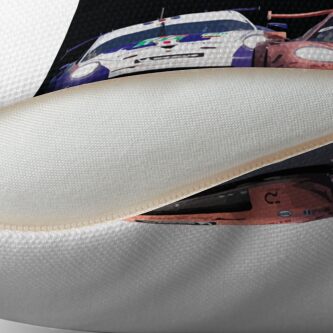 Alternate view of Porsche 911 RSR Classic Livery 2018 Floor Pillow