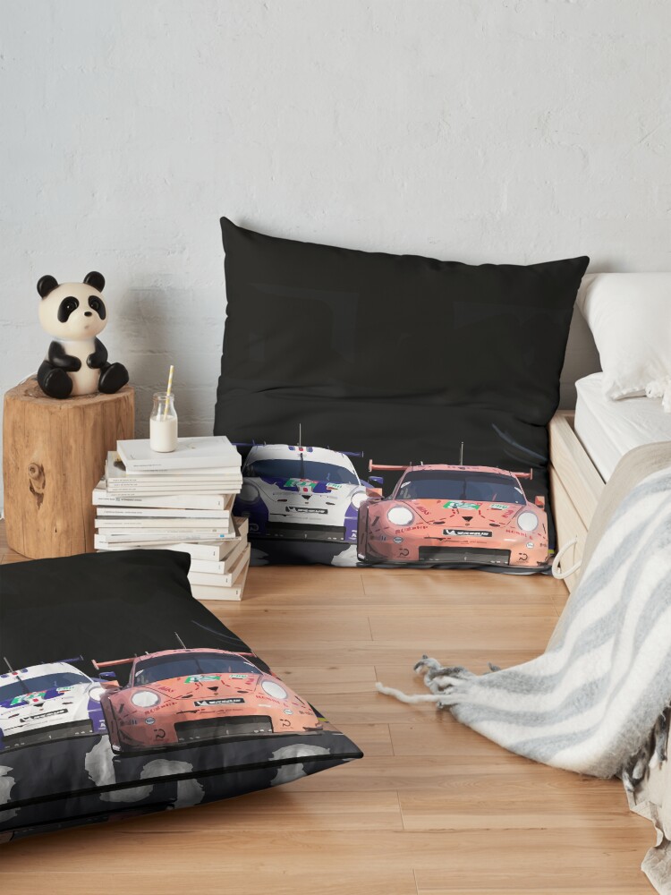 Alternate view of Porsche 911 RSR Classic Livery 2018 Floor Pillow