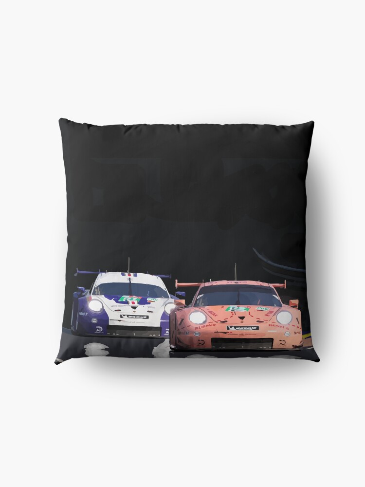 Alternate view of Porsche 911 RSR Classic Livery 2018 Floor Pillow