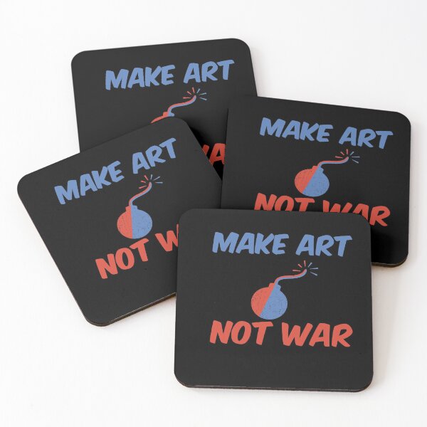 Item preview, Make art not war designed and sold by nemo-shop.