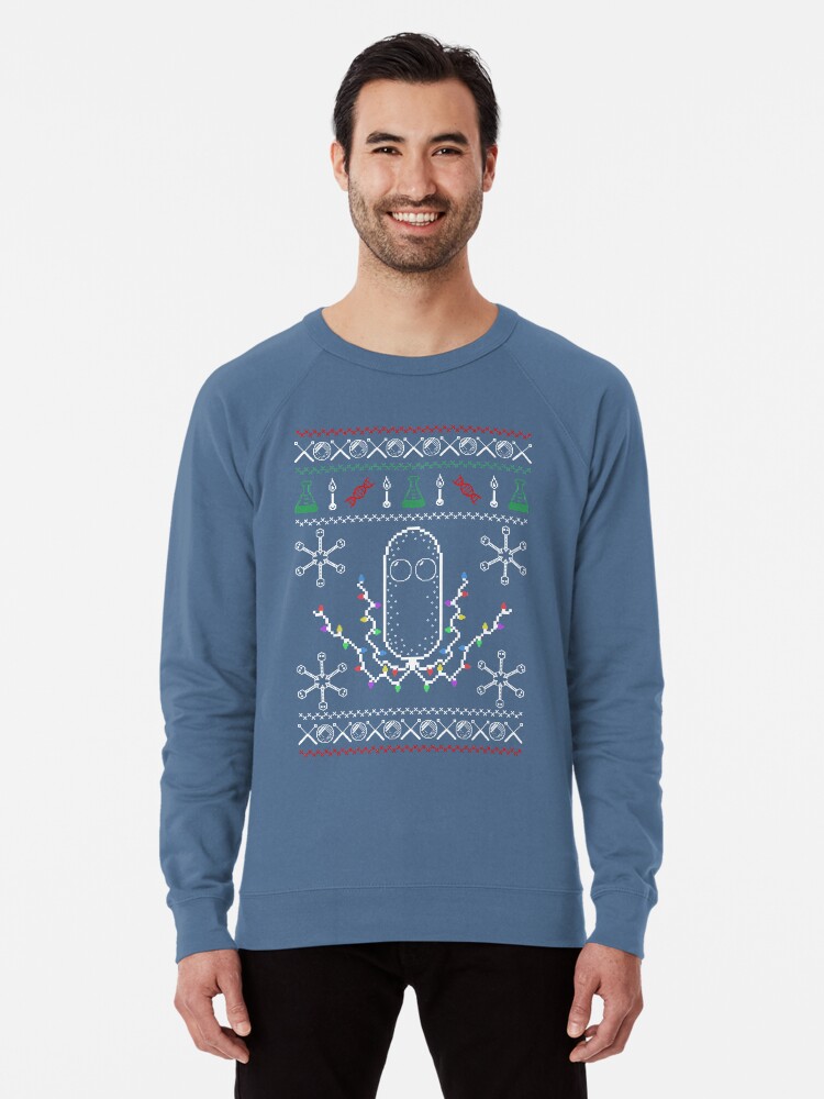 Thumbnail 2 von 5, Leichter Pullover, Hässlicher Microbe Sweater designt und verkauft von microbialmisc.