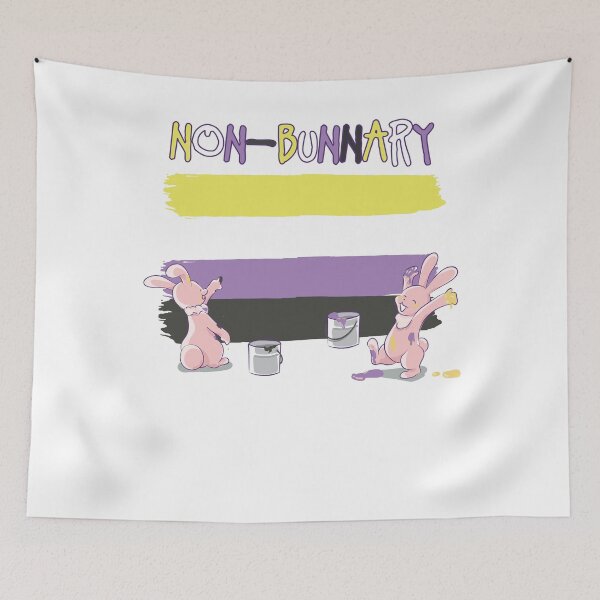 Item preview, Non Binary Pride Flag Art Gift designed and sold by MrEddie10.
