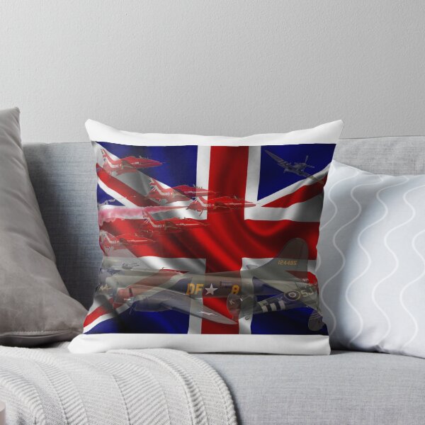 Item preview, AIRCRAFT AND UNION JACK designed and sold by peterwyatt.
