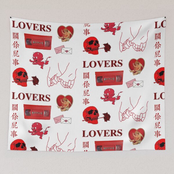 Item preview, Red Vsco Aesthetic Sticker Pack designed and sold by courtneylouix.