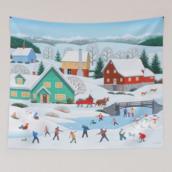 Item preview, Snowball Fight designed and sold by kirbeekatz.