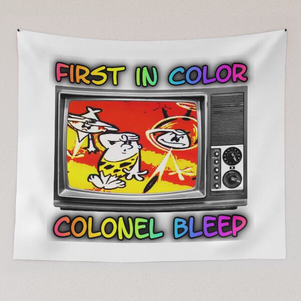 Item preview, First In Color, Colonel Bleep , The First Color For TV Cartoon. designed and sold by michaelrodents.