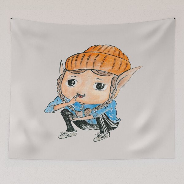 Item preview, Cute little elf designed and sold by Igor Faun.