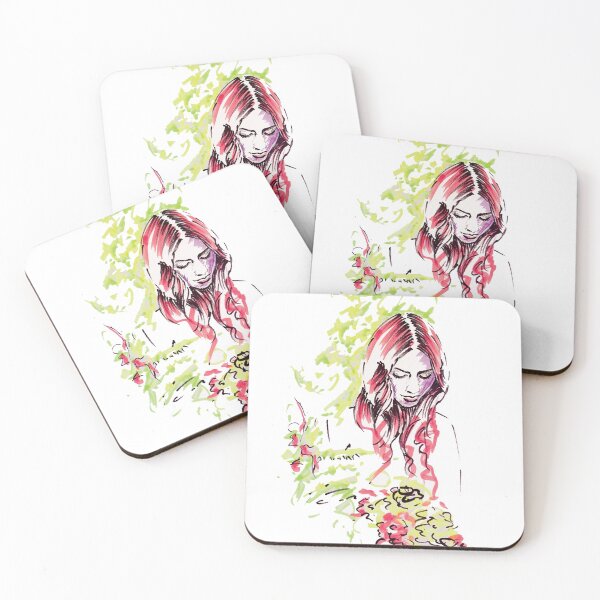 Item preview, Hannah ~ Portrait Scribbles designed and sold by cheska.