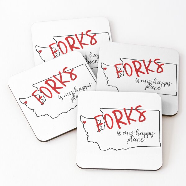 Item preview, Forks is my Happy Place Twilight designed and sold by megankillinger.