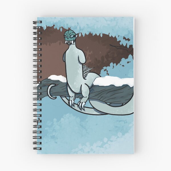 Item preview, Ice Snake Person :: Imaginary Creatures designed and sold by Platinumfrog.