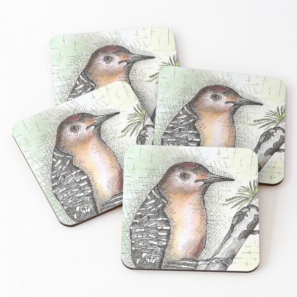 Item preview, Red crowned woodpecker designed and sold by Rosa Elena Albornoz Mendez.
