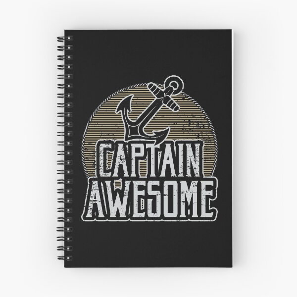 Item preview, Retro Captain Awesome Fun Gift Design Idea graphic designed and sold by Lisbob.