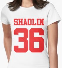 36 Chambers of Shaolin Women's Fitted T-Shirt