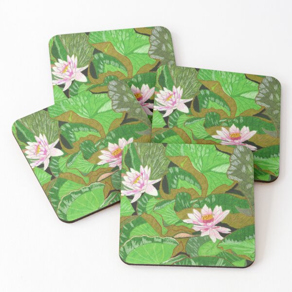 Item preview, Pink pond lilies designed and sold by AntonL18.