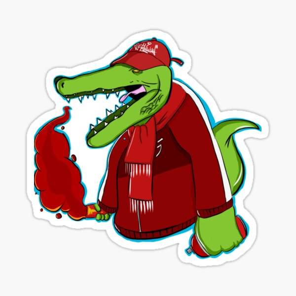 Artikel-Vorschau von Croco unterstützen, designt und verkauft von PSYKO30.