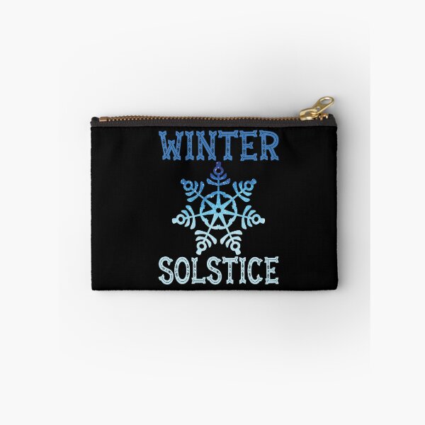 Item preview, Blue Winter Snowflake Blessed Solstice Yule Cute Gift designed and sold by Dressed For  Duty.