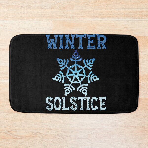 Item preview, Blue Winter Snowflake Blessed Solstice Yule Cute Gift designed and sold by Dressed For  Duty.