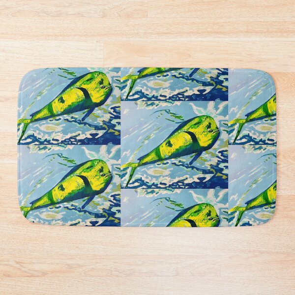 Item preview, Mahi-Mahi in the deep blue sea designed and sold by Bradleyart.