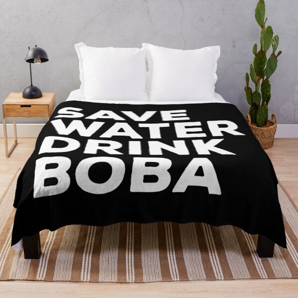 Item preview, Save Water Drink Boba designed and sold by teesaurus.