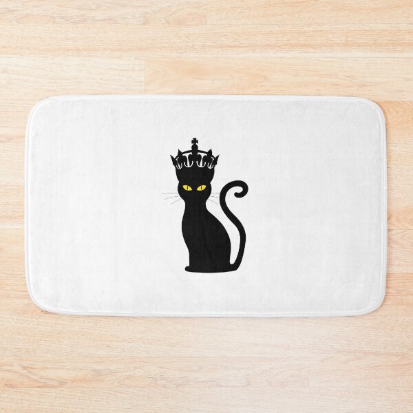 Item preview, Gata La Reina Black Cat Queen designed and sold by ellecapitano.