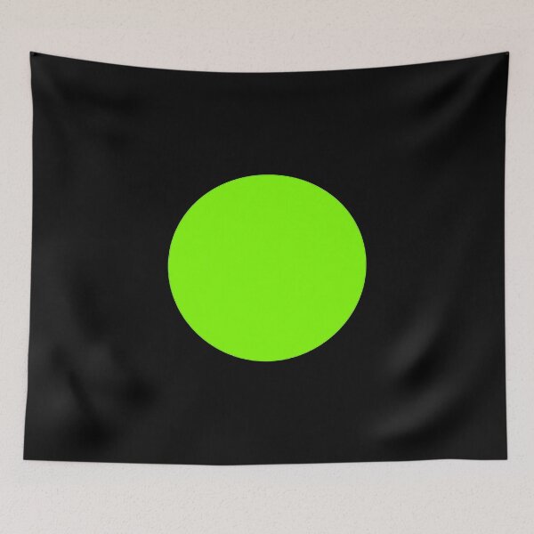 Item preview, Vibrant Lime Circle designed and sold by AzamiThorn.