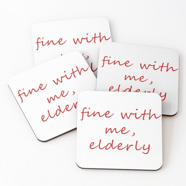 Item preview, fine with me, elderly designed and sold by LoveLynx.