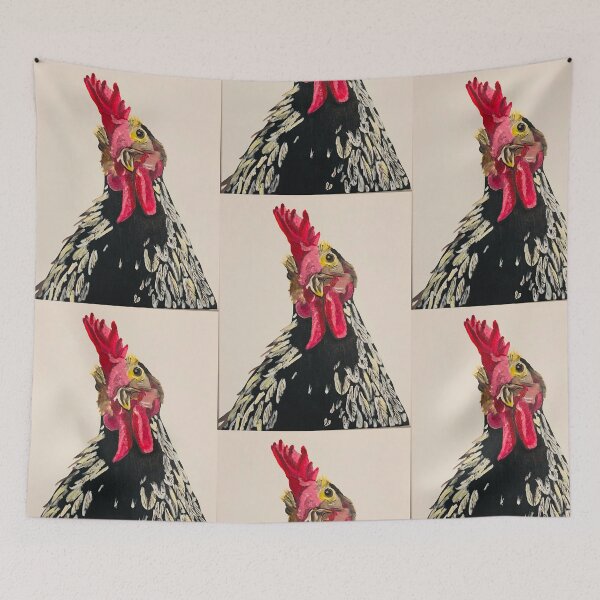 Item preview, Curious chicken  designed and sold by Bradleyart.