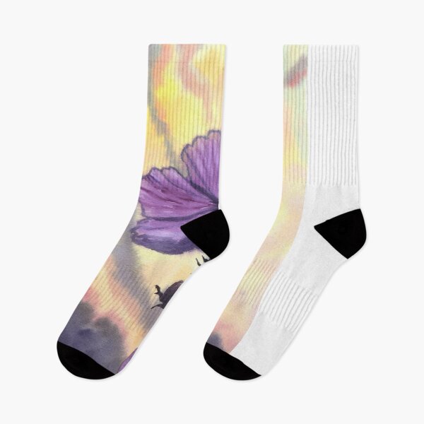 Item preview, Violet flowers at sunset designed and sold by AntonL18.