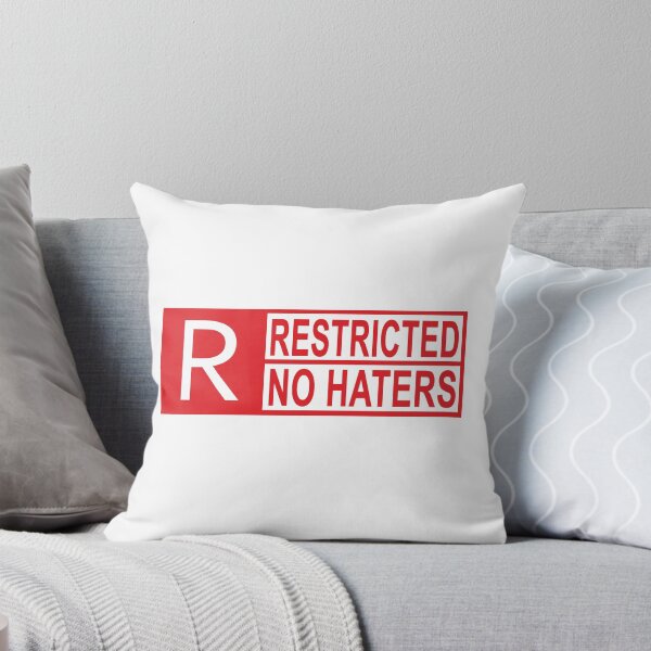 Item preview, restricted - no haters red designed and sold by hoddynoddy.