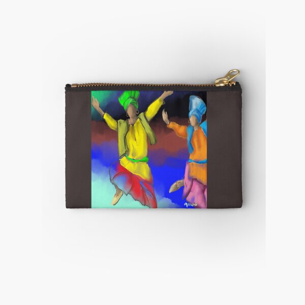 Item preview, Bhangra Dancers 2 designed and sold by Sukhpal Grewal Ethnic Art.