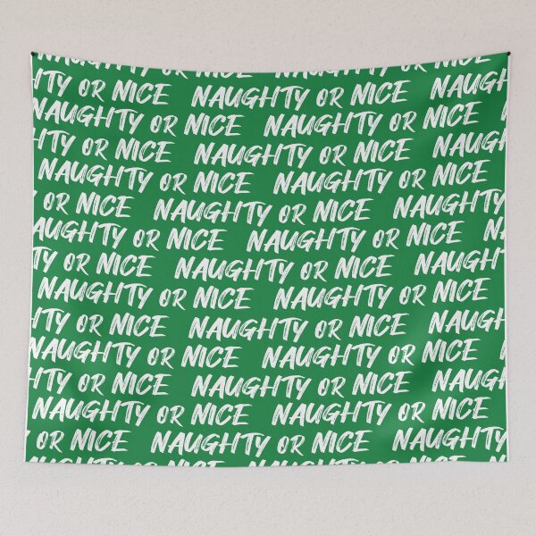 Item preview, naughty or nice ugly christmas sweater  designed and sold by B0red.