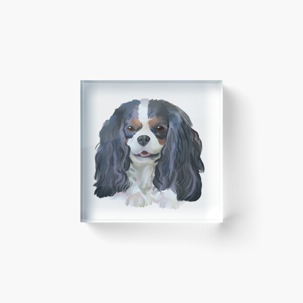 Item preview, Tricolour Cavalier King Charles  - Smiling designed and sold by jollyinu.