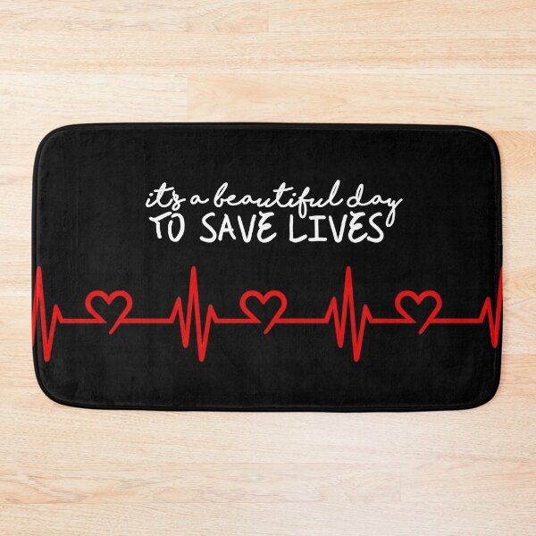 Item preview, beautiful day to save lives white designed and sold by rukhimonster.