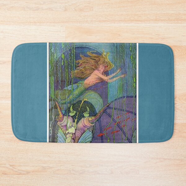 Item preview, Mermaid - Elenore Plaisted Abbott, Helen Alden Knipe 1910 designed and sold by forgottenbeauty.