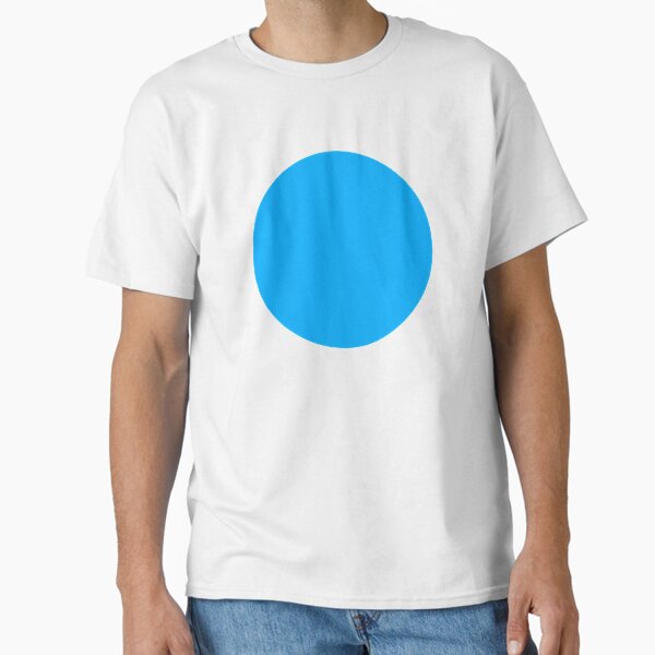 Item preview, Vibrant Light Blue Circle designed and sold by AzamiThorn.