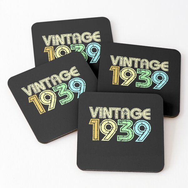 Item preview, Vintage 1939 Men Women Retro 30's 80th Birthday Gift designed and sold by peter2art.